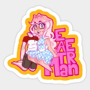 Man Eater Sticker